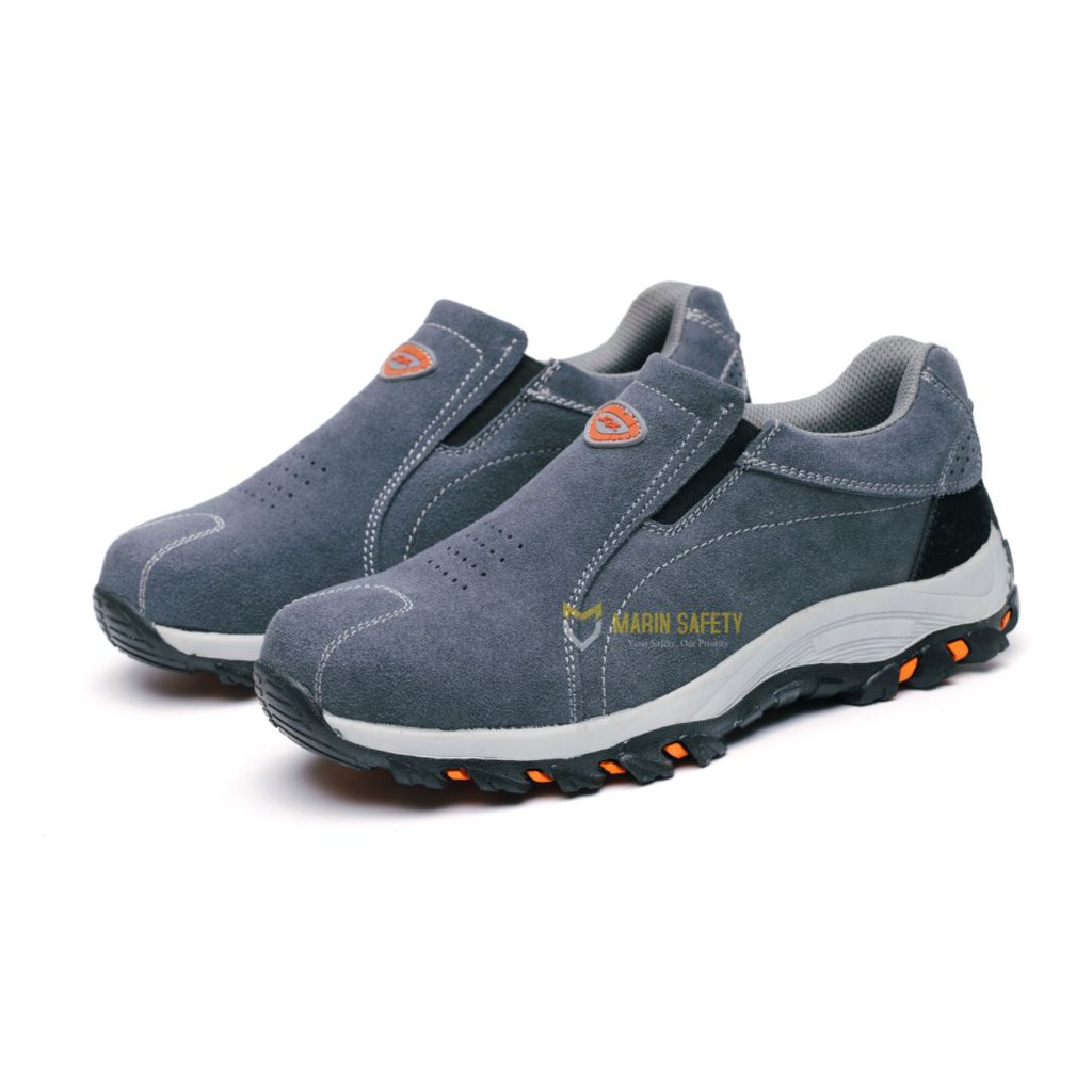 Giày bảo hộ lao động thể thao AGOTA A515 màu xanh lơ chống va đập, chống đinh, giày công trình