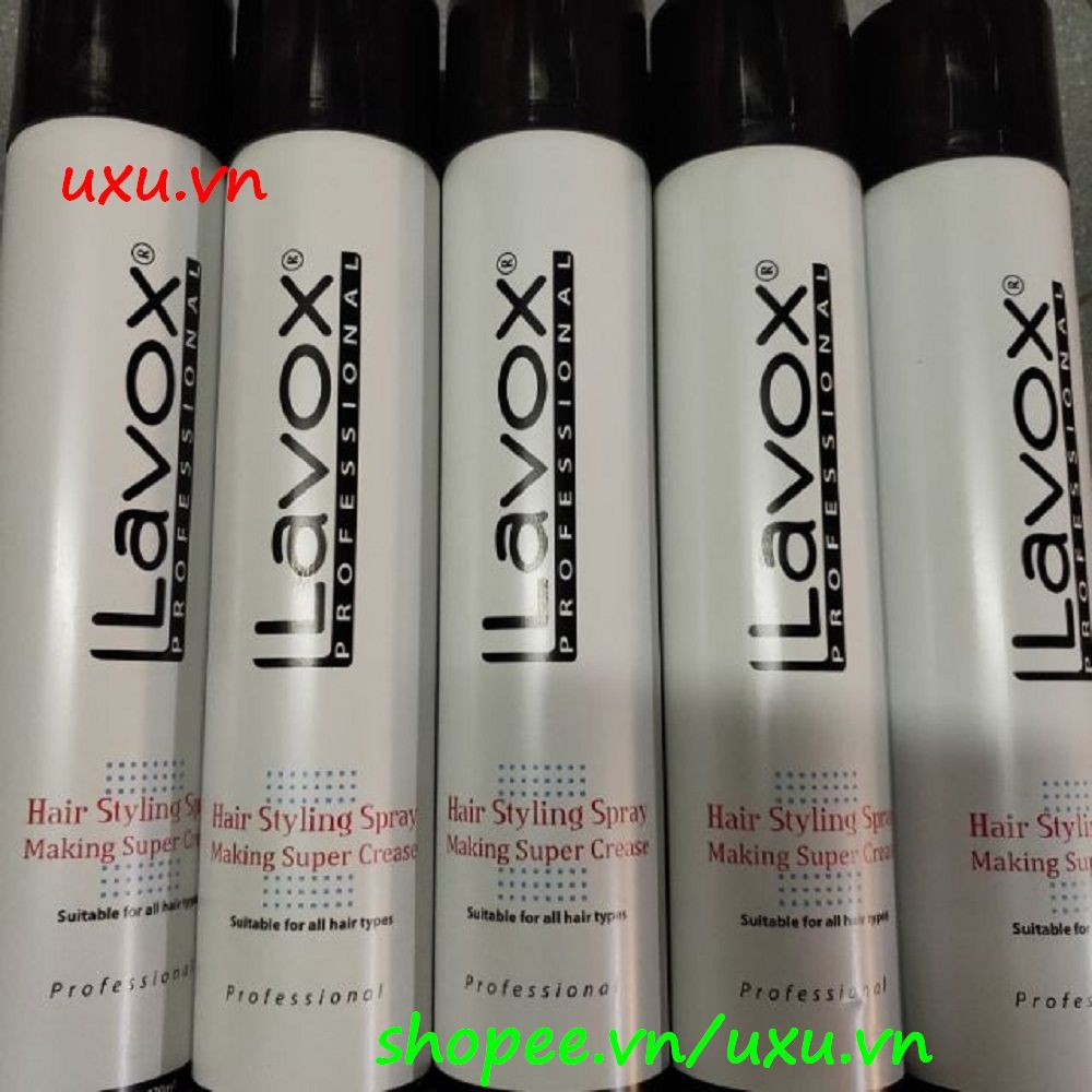 Keo Xịt Tạo Kiểu Tóc 420Ml Lavox Giữ Nếp Mềm, Với uxu.vn Tất Cả Là Chính Hãng.