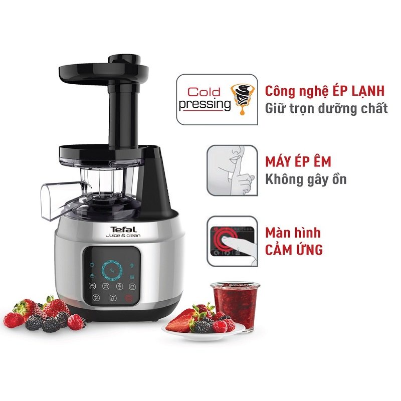 Máy Ép Trái Cây Tốc Độ Chậm Tefal ZC420E38