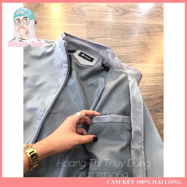 Áo Khoác Dù Adidas Chống Gió, Chống Nắng, Mang Lại Cảm Giác Thoải Mái Bubble Gum