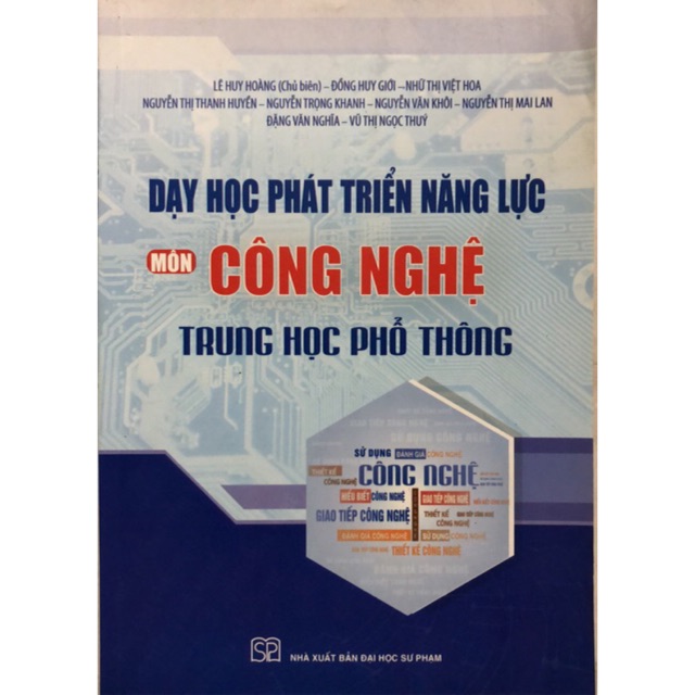 Sách - Dạy học phát triển năng lực môn Công Nghệ trung học phổ thông