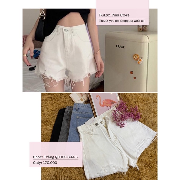 Quần Short Jeans