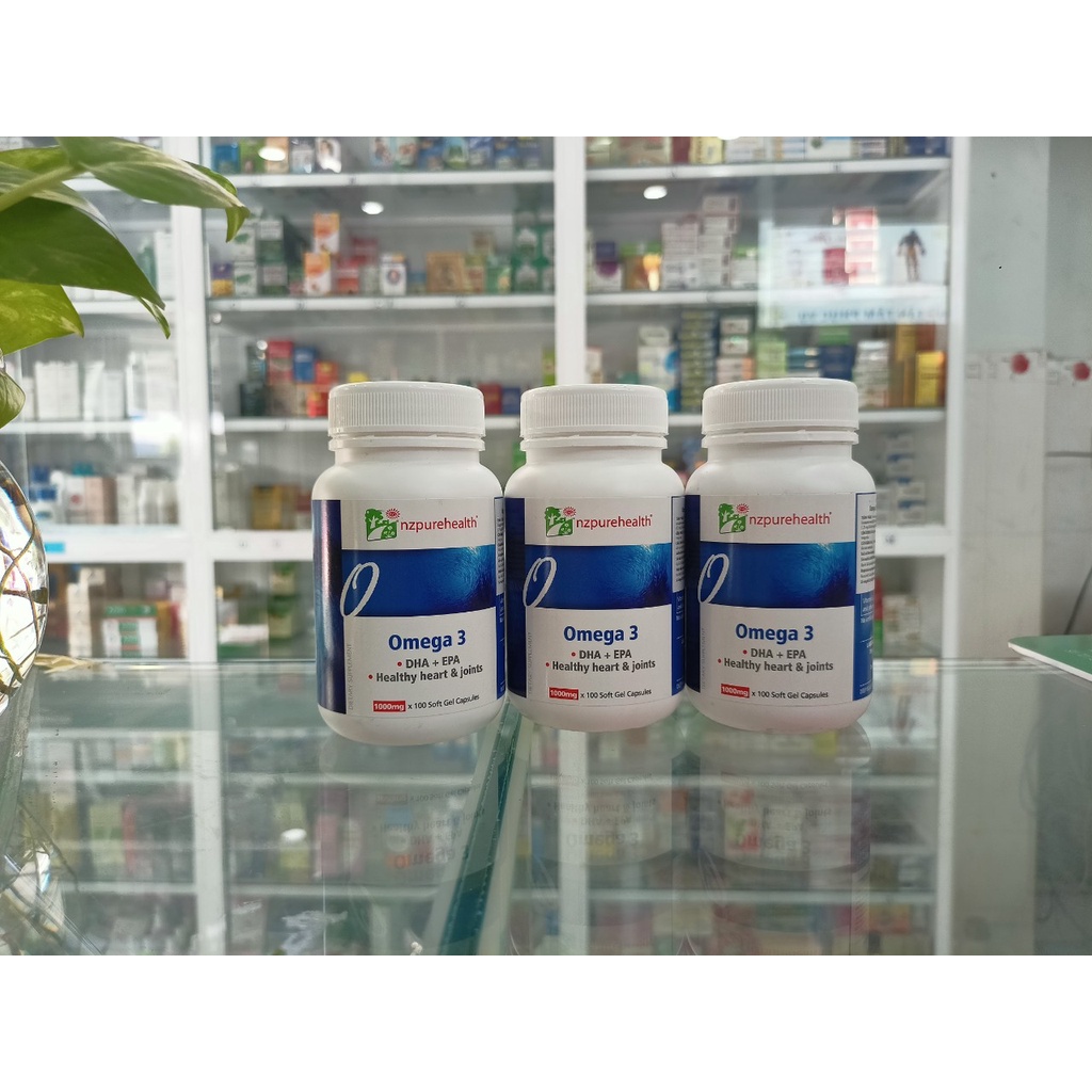 - Viên Uống Dầu Cá Omega 3 6 9 NZPurehealth