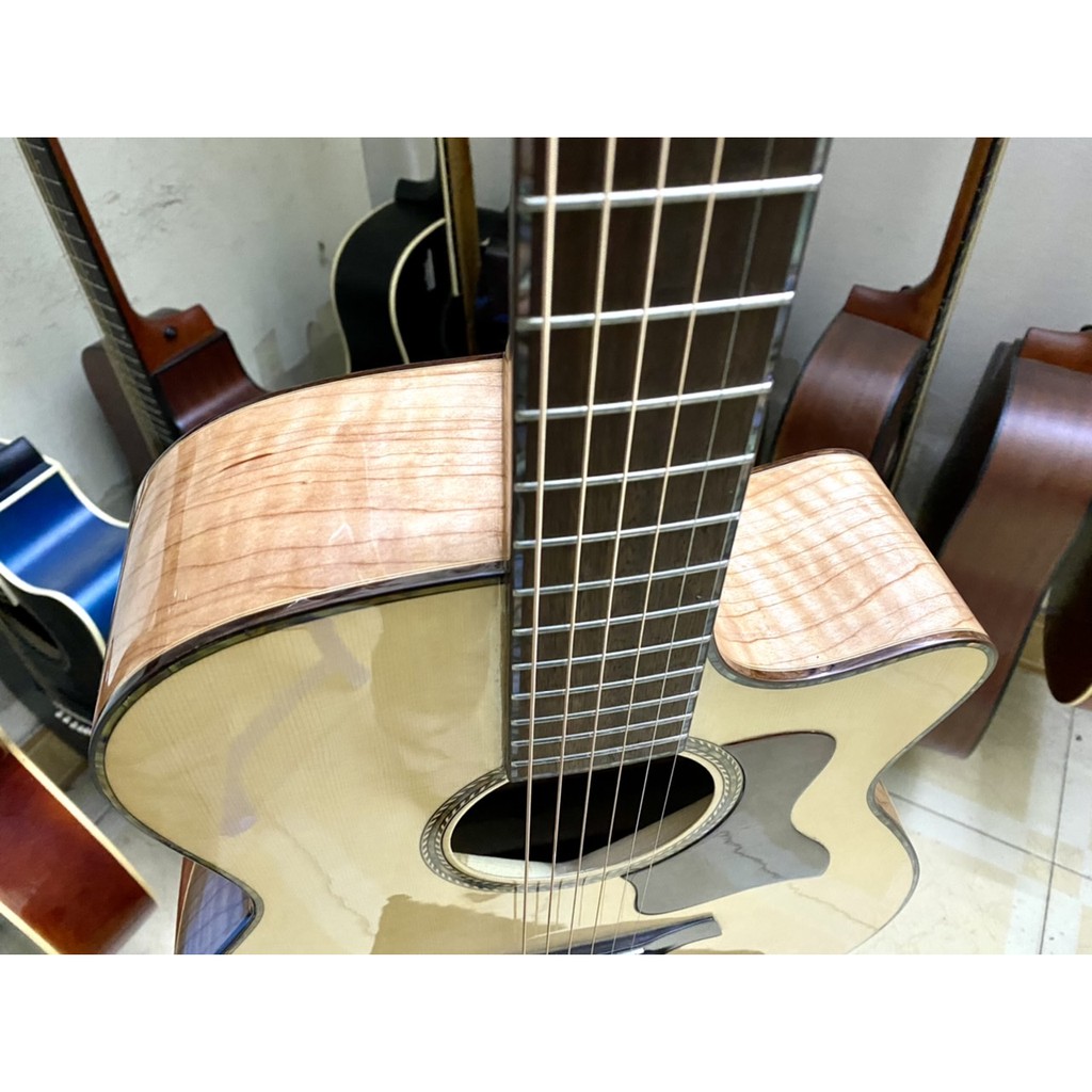 GUITAR BA ĐỜN ACOUSTIC T700 CẨN XÀ CỪ