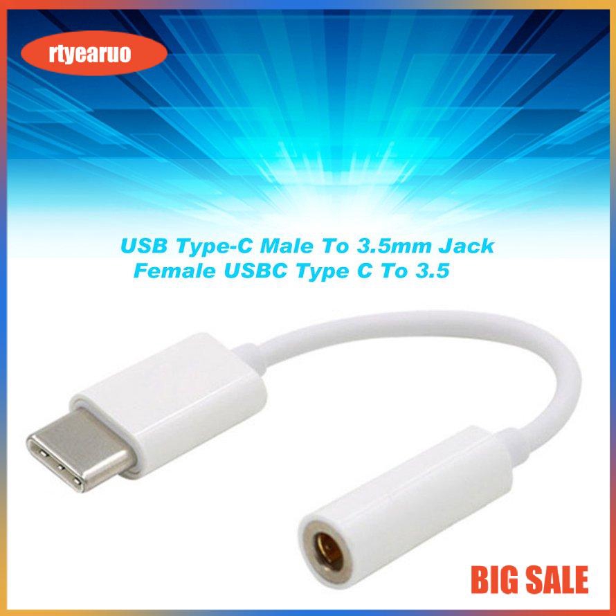 Cáp kết nối đầu cắm USB Type-C sang cổng tai nghe 3.5mm cho Letv