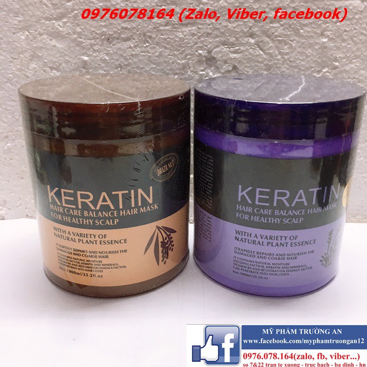 KEM Ủ HẤP TÓC KERATIN HÀN QUỐC 1000ml