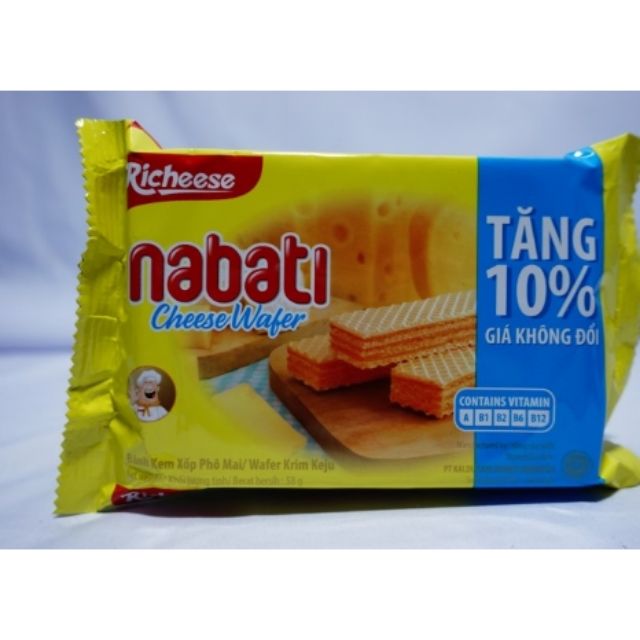 10 bịch bánh nabati 52g