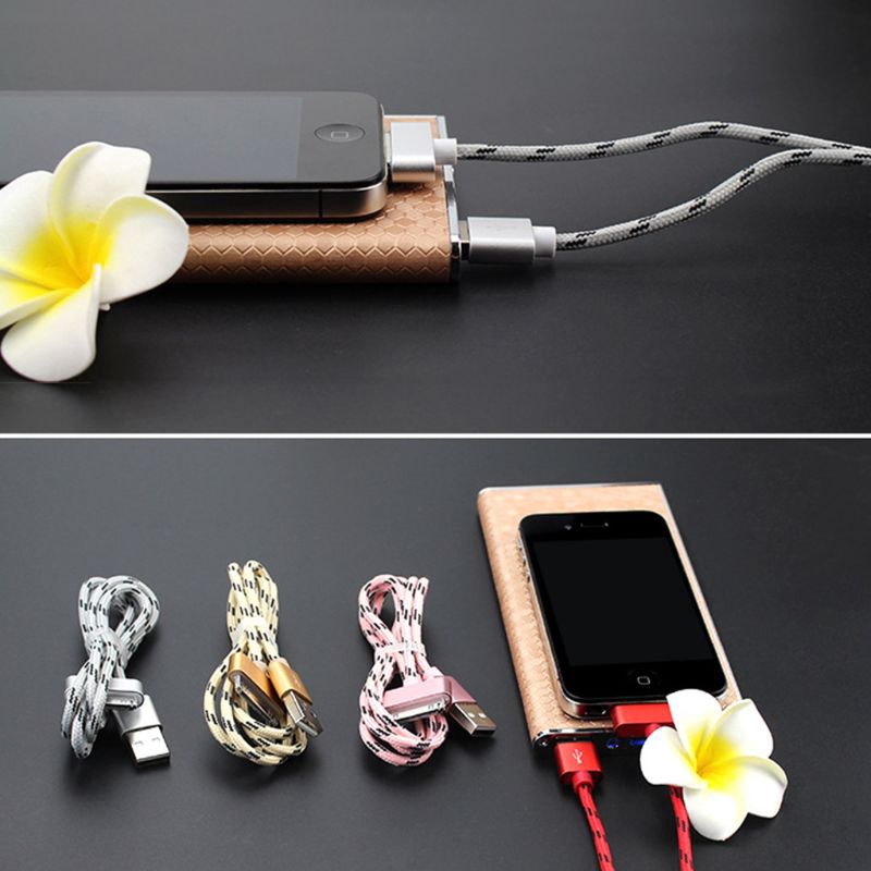 Cáp sạc và truyền dữ liệu dài 1m cho iPhone 3G 4 4s iPad 2 3 4 iPod