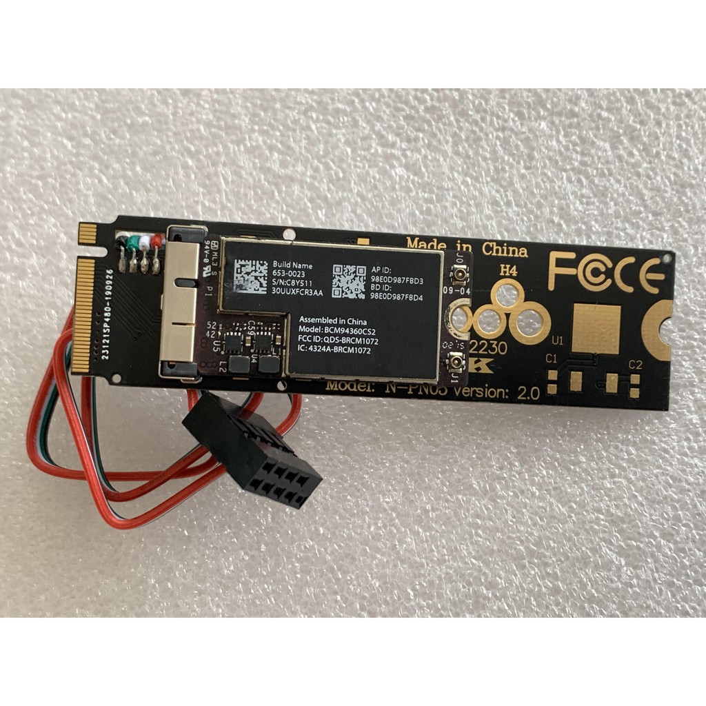 Adapter Wifi Broadcom BCM94360 M.2 NVME và Intel NUC | BigBuy360 - bigbuy360.vn