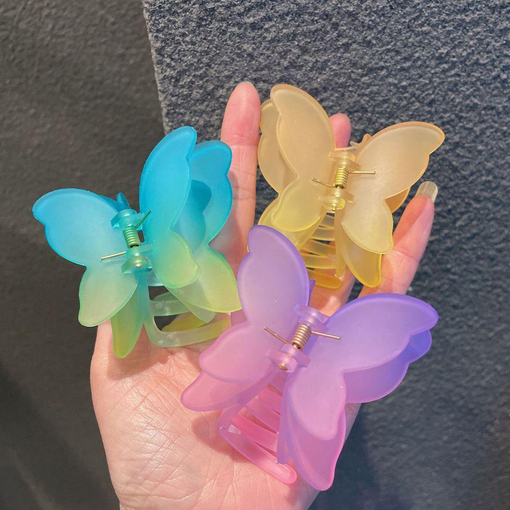 Kẹp Tóc Càng Cua Trong Suốt Nhiều Màu Thời Trang Cho Nữ