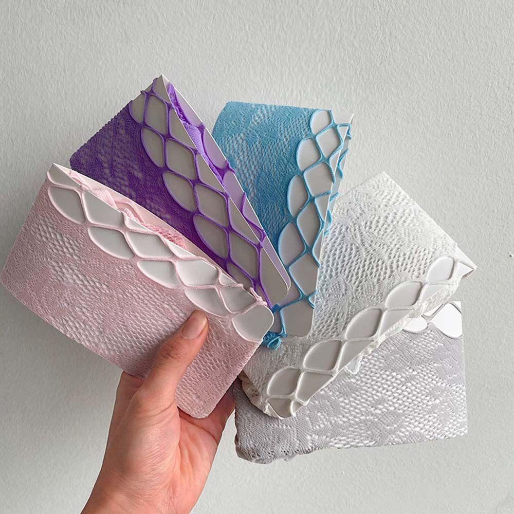 IVORY Quần Tất Siêu Mỏng Họa Tiết Hoa Hồng Phong Cách Lolita Gợi Cảm