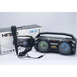 [FREESHIP]  Loa Bluetooth Kimiso KM-S1/S2 Hát Karaoke ( Tặng Kèm Míc Hát )