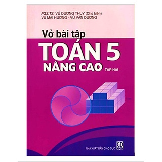 Sách - Vở bài tập Toán nâng cao lớp 5 tập 2
