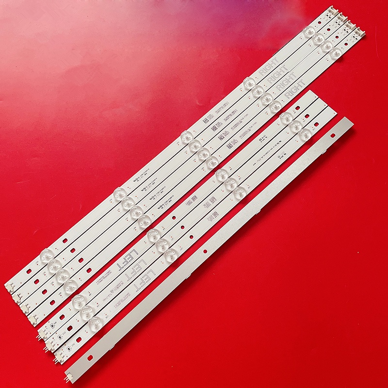 8 cái = 4 bộ đèn nền cho LG 49inch 49UM7300 49UM7300PPA Bộ hoàn toàn mới
