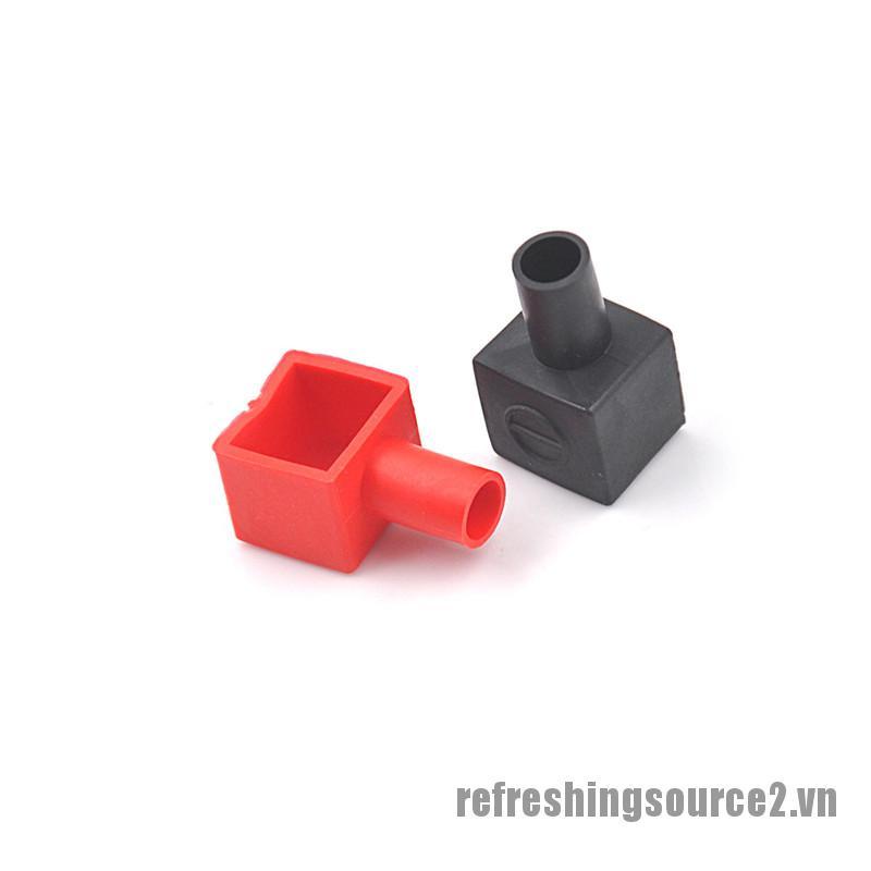 Set 2 nắp cao su đậy đầu cuối bình ắc quy xe mô tô