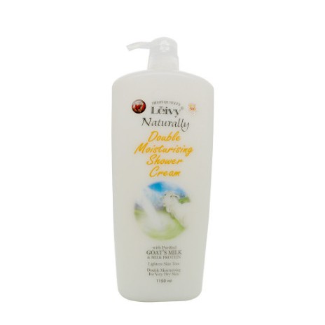 Sữa Tắm Dê LEIVY Naturally Double Moisturising Shower Cream 1150ml