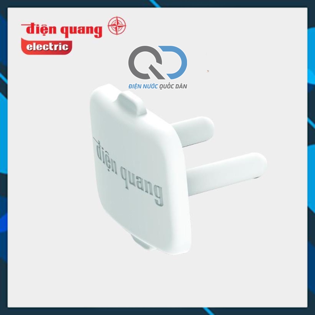 Nắp bịt che đậy ổ cắm điện Điện Quang chịu nhiệt, chịu va đập tốt