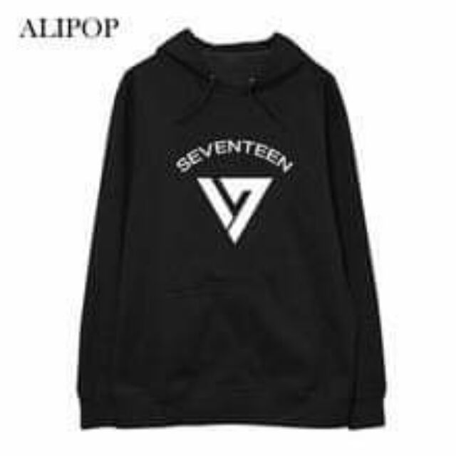 Áo hoodie seventeen in theo yêu cầu