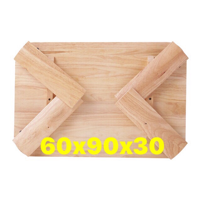 BÀN GỖ GẤP GỌN TỰ NHIÊN LỚN