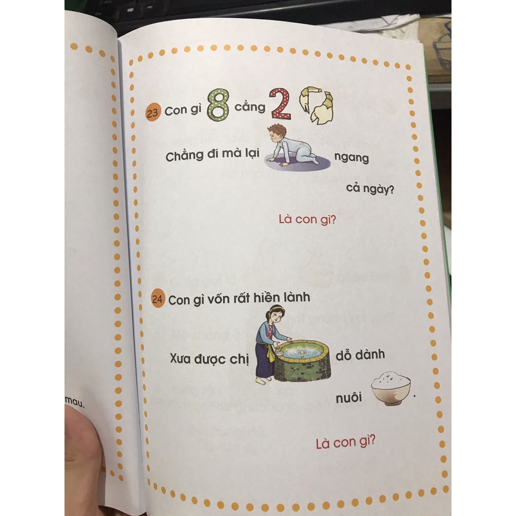 Sách - Câu đố tư duy hình ảnh cho bé tập nói tập đọc
