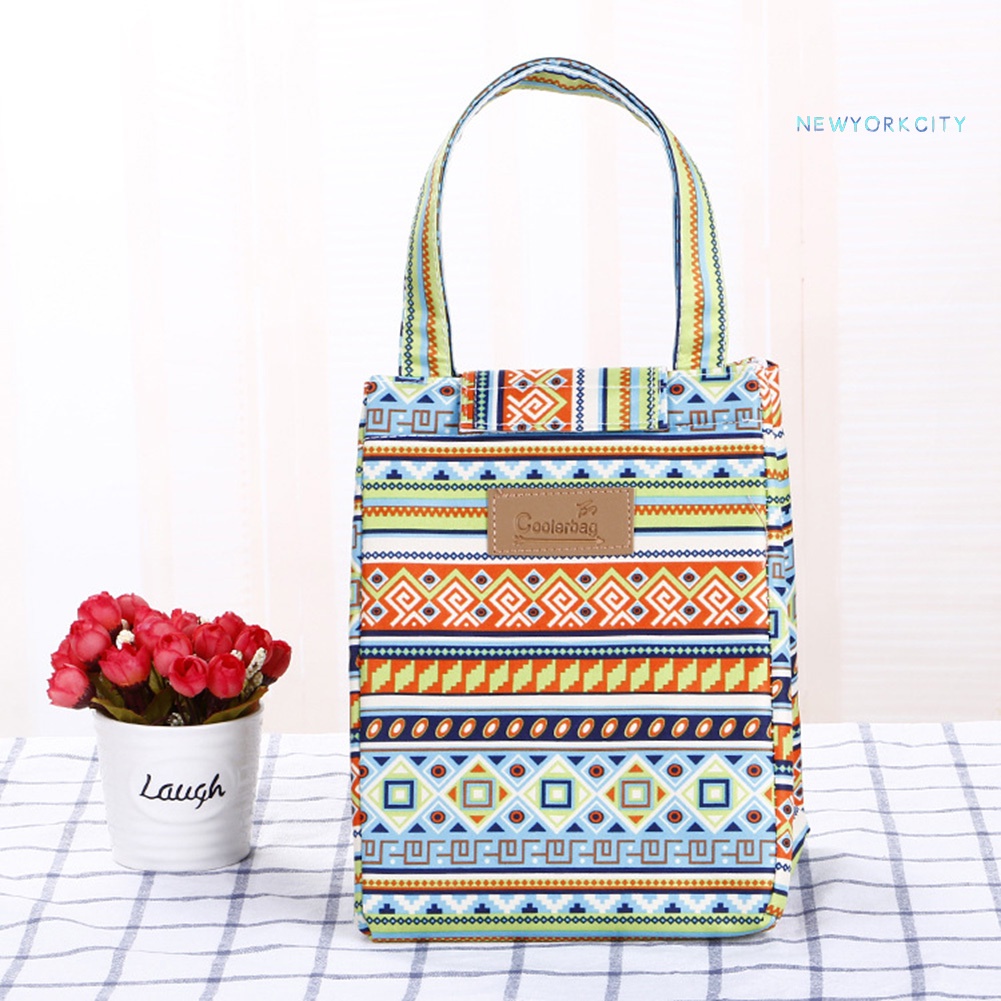 Túi Giữ Nhiệt Đựng Hộp Cơm Trưa Tiện Dụng Giá Đỡ