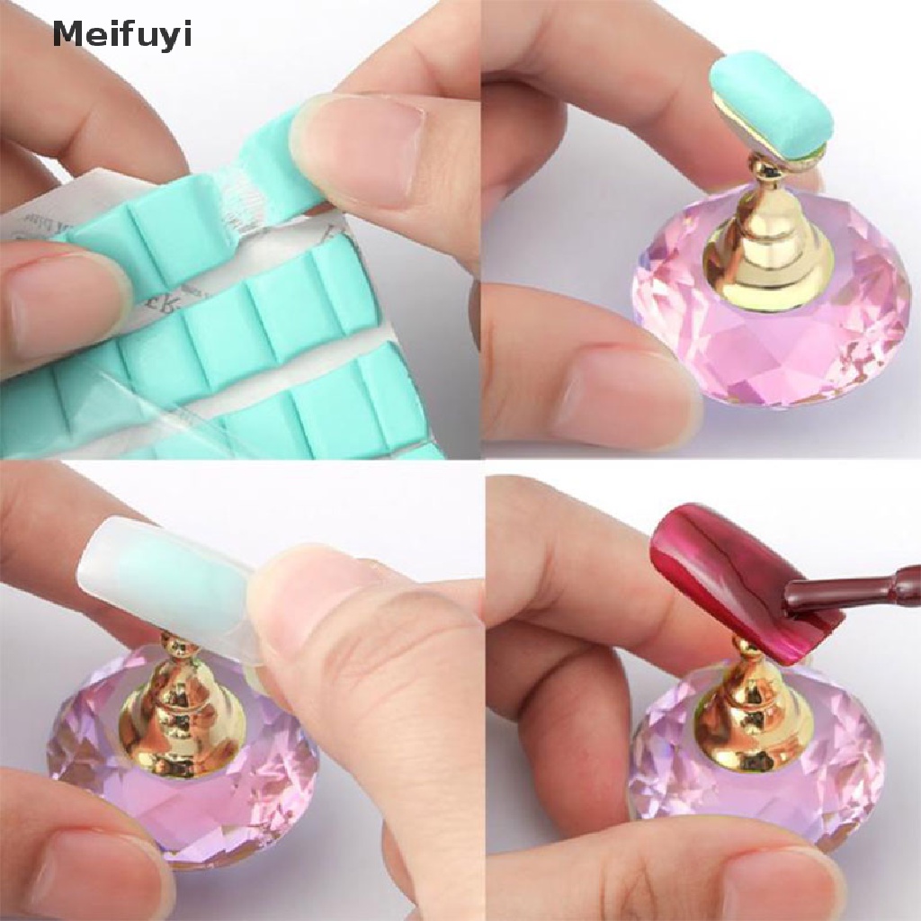 [Meifuyi] 30tips Nail Art Tack It Multi Purpose Adhesive Glue Clay Stick Tip Plasticine VN439