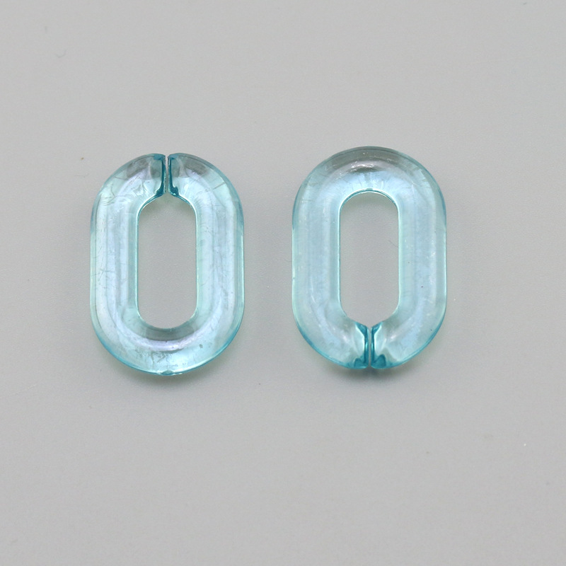 Set 20 Phụ Kiện Hình Chữ U Bằng Nhựa Acrylic Trong Suốt Dùng Để Tự Làm Túi Xách