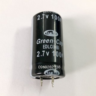 Siêu tụ điện 2.7V 100F - Super Capacitor 2.7V 100F
