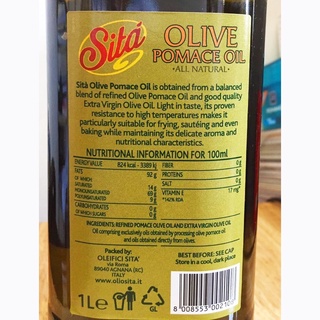 Dầu oliu Sita 1000ml