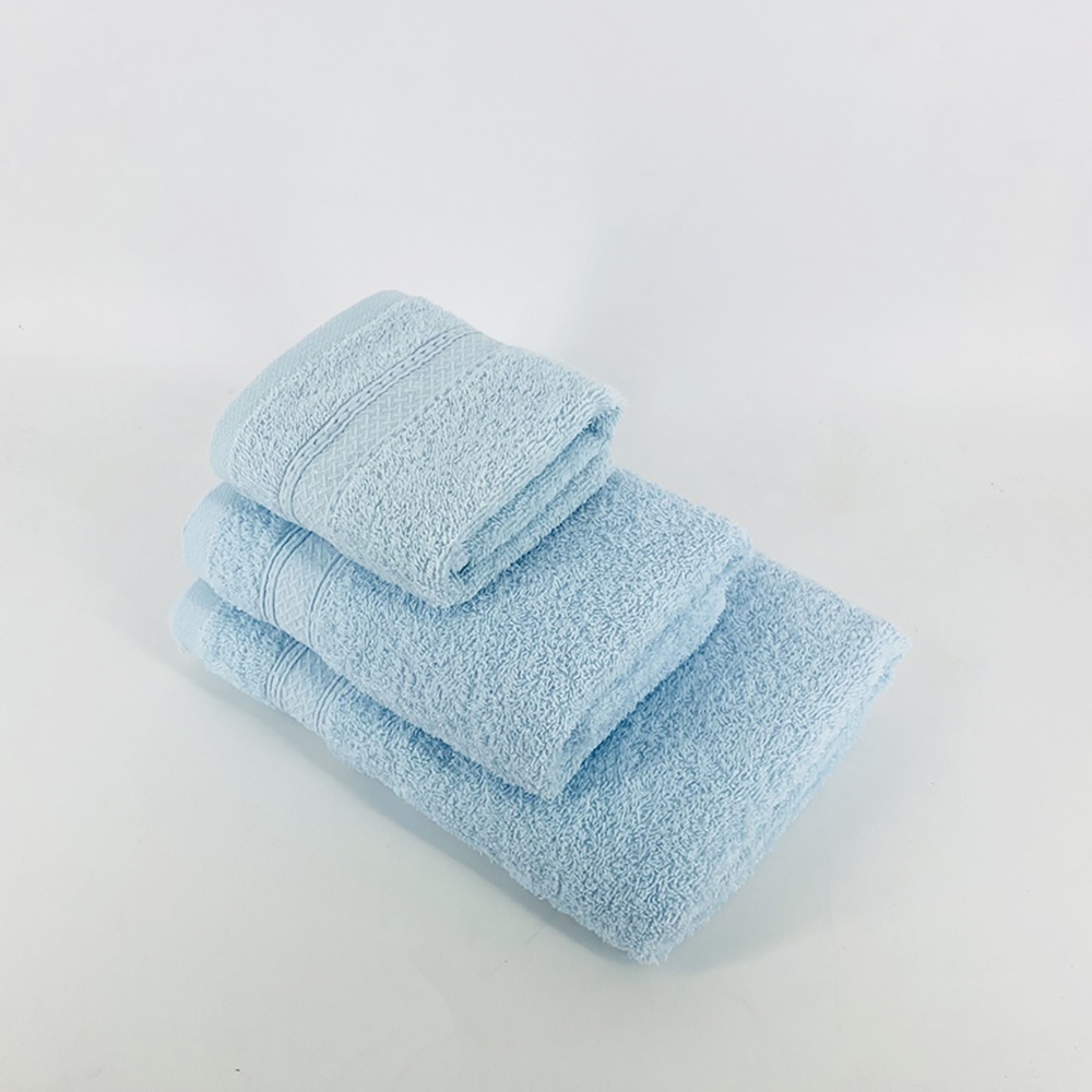 [COMBO 1 KHĂN TẮM + 1 KHĂN TAY + 1 KHĂN MẶT] Khăn Cotton Siêu Thấm Hút Thiện Phú SML367 Mềm Mịn Hút Ẩm Tốt