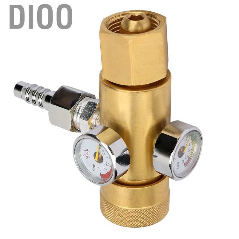 Đồng Hồ Đo Áp Suất Khí Oxy Dioo 0.4-25mpa