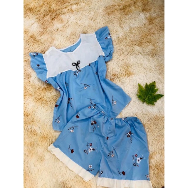 bộ hoa nhí kate lụa