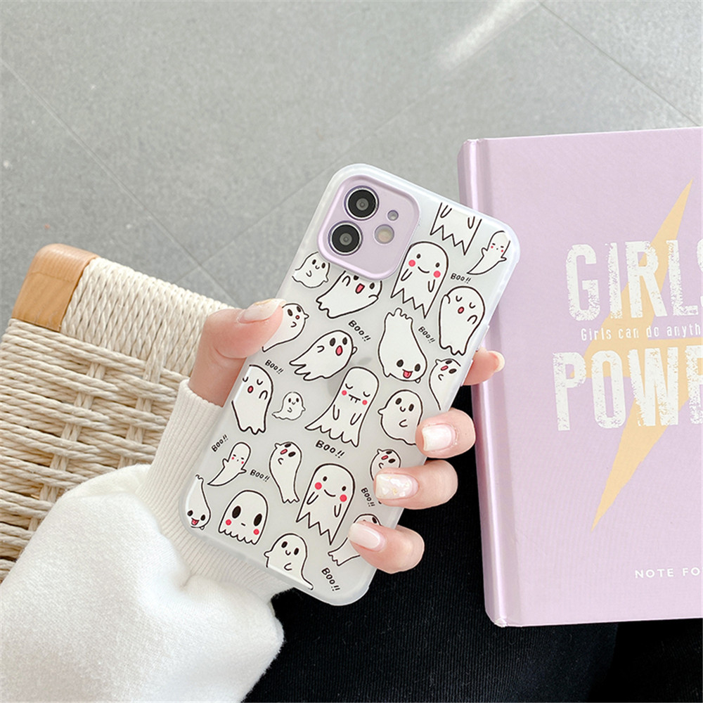 Ốp lưng điện thoại bằng TPU mềm hình Totoro hoạt hình cho IPhone 12pro max 12mini 11Pro Max XS Max XR SE 2020 7 8 Plus | BigBuy360 - bigbuy360.vn