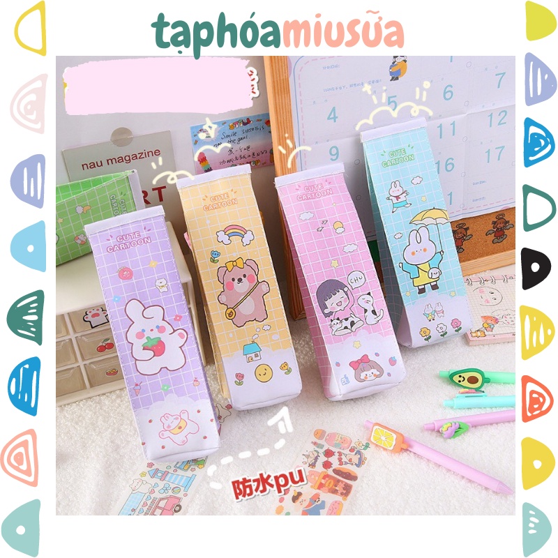 Túi đựng bút hình bịch sữa xinh xinh yêu yêu - MiuSua