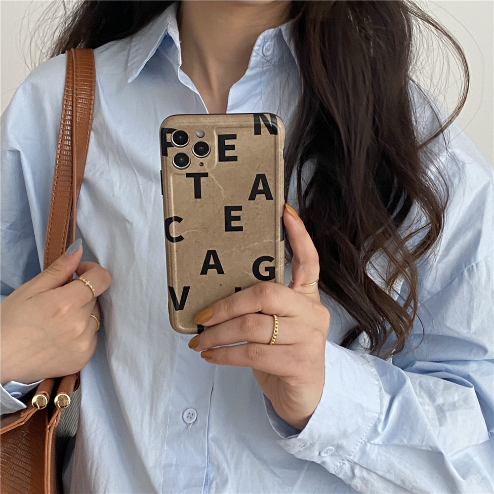 Ốp Lưng Chống Sốc In Chữ May Mắn Cho Iphone 12pro Max 12mini 11pro Max Xs Max Xr Se 2020 7 8 Plus | BigBuy360 - bigbuy360.vn