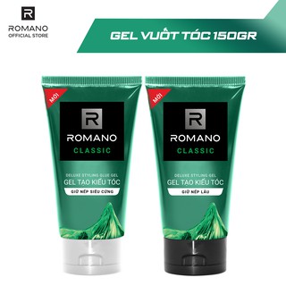 Gel vuốt tóc Romano Classic 150g