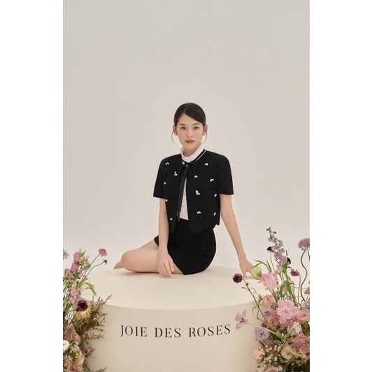 Áo khoác đính đá Elsie Jacket by Joie des Roses