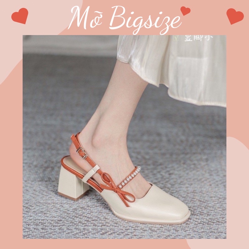 Xăng đan Cao Gót 3 màu BIGSIZE (35-42)