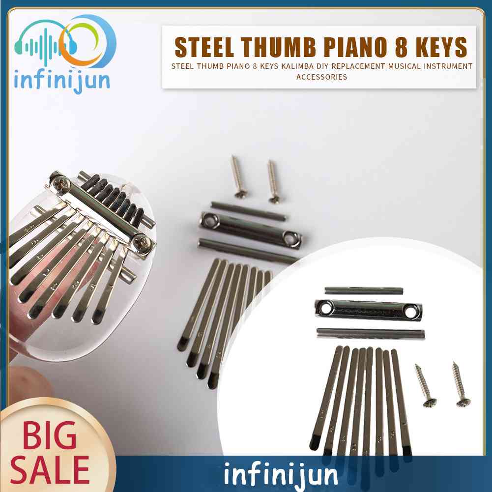 Đàn Kalimba 8 Phím Thay Thế DIY