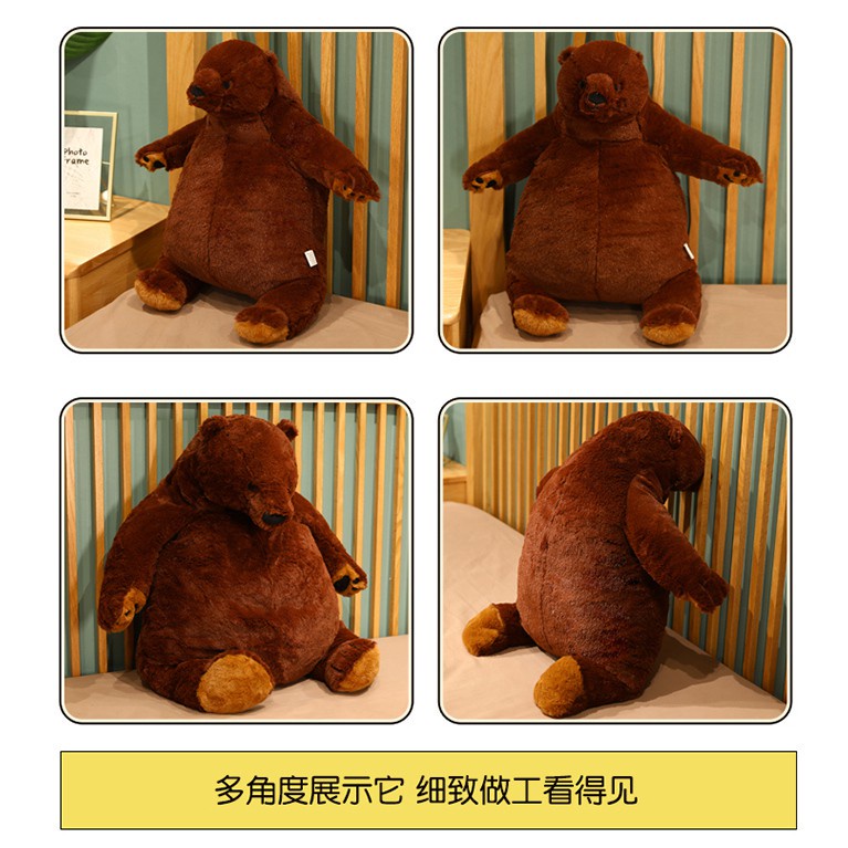 ❤Thú Nhồi Bông Hình Cá Mập/Gấu Nâu/Cá Mập Dễ Thương 40Cm~100cm