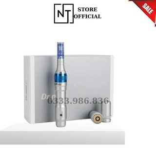 Máy phi kim dr pen a6, máy vi kim lăn kim cấy tảo cấy phấn tích điện hàn quốc- bảo hành 12 tháng