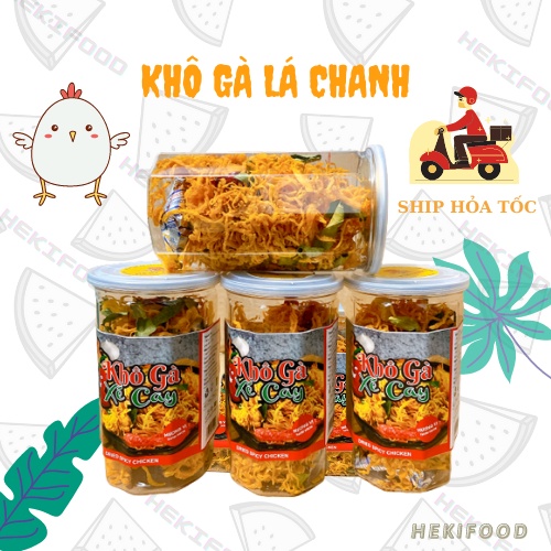 Khô gà lá chanh thơm ngon - Ăn vặt Heki | BigBuy360 - bigbuy360.vn