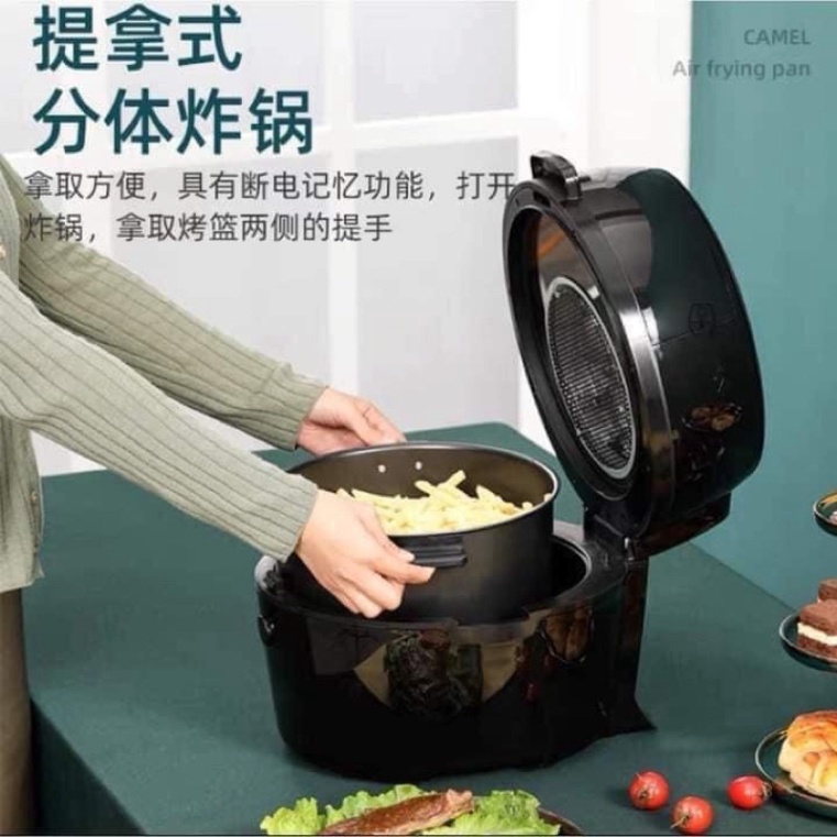 Nồi chiên không dầu CAMEL- 8 Lít-9 lít  chính hãng BH 12T