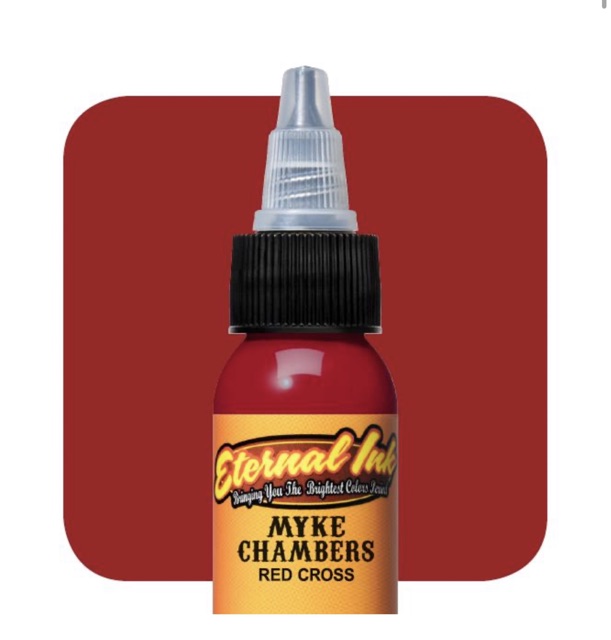 Mực xăm hãng Eternal tông đỏ