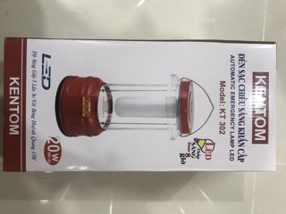 Đèn sạc Kentom KT302