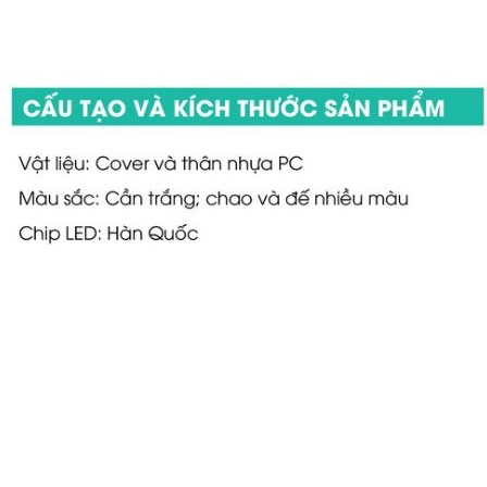 Đèn bàn LED học sinh chống cận 5W Rạng Đông RD RL 01 V2