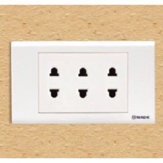Ổ cắm 3 lỗ - 2 chấu 16A SINO VANLOCK