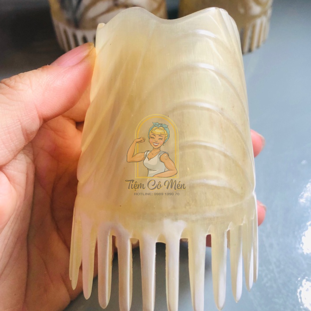 Ống Gió Sừng Massage Đầu - Giúp Lưu Thông Máu - Có Thể Dùng Khi Gội Đầu