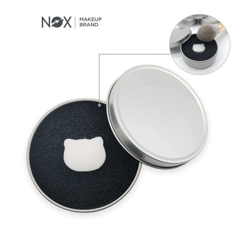 NOX Makeup Brush Cleaner Sponge 1 PC