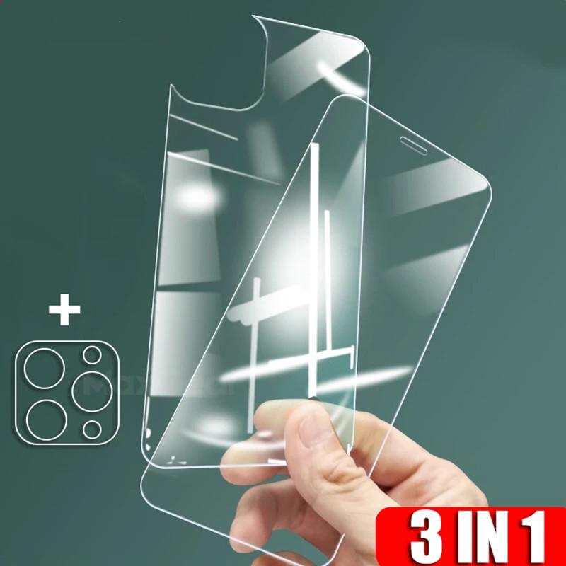 Kính Cường Lực Trước Và Sau 3 Trong 1 Dành Cho Iphone 12 Pro Max / Iphone 12 Pro